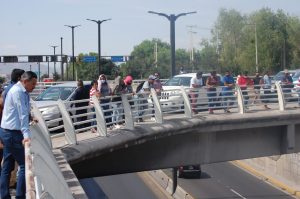 en el puente