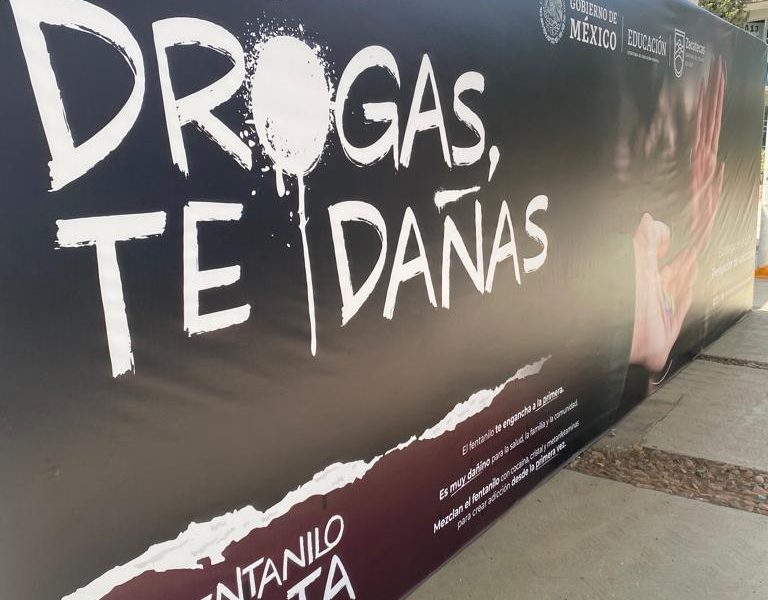 Se suma USEBEQ a campaña “Si te drogas te dañas