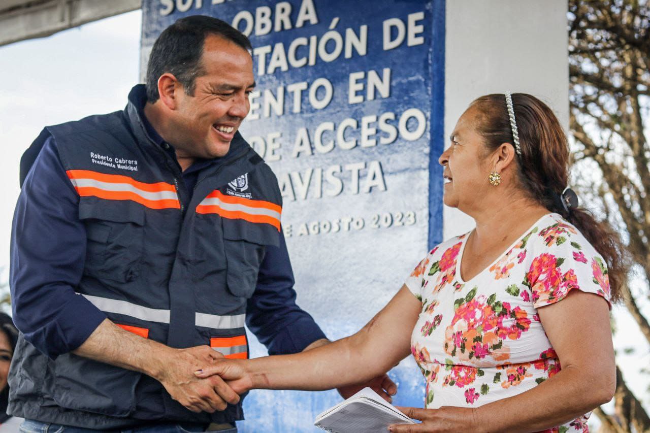 Supervisa Roberto Cabrera rehabilitación del camino de acceso a ...