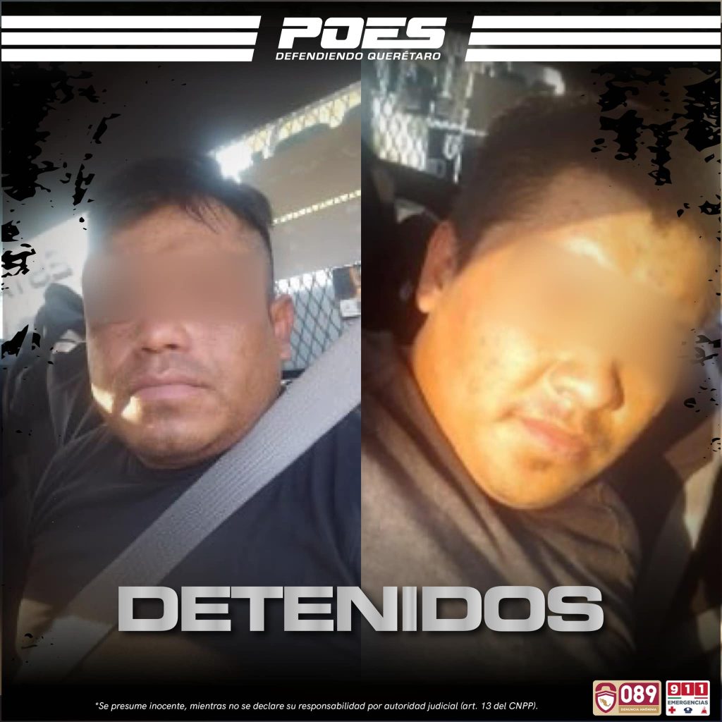 Dos sujetos detenidos tras robar varillas de una construcción ...