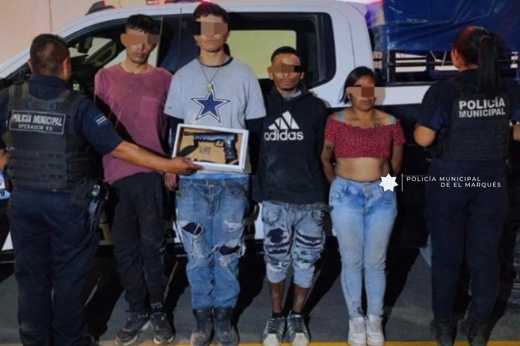 Cuatro detenidos por robo de vehículo - Noticias de Querétaro