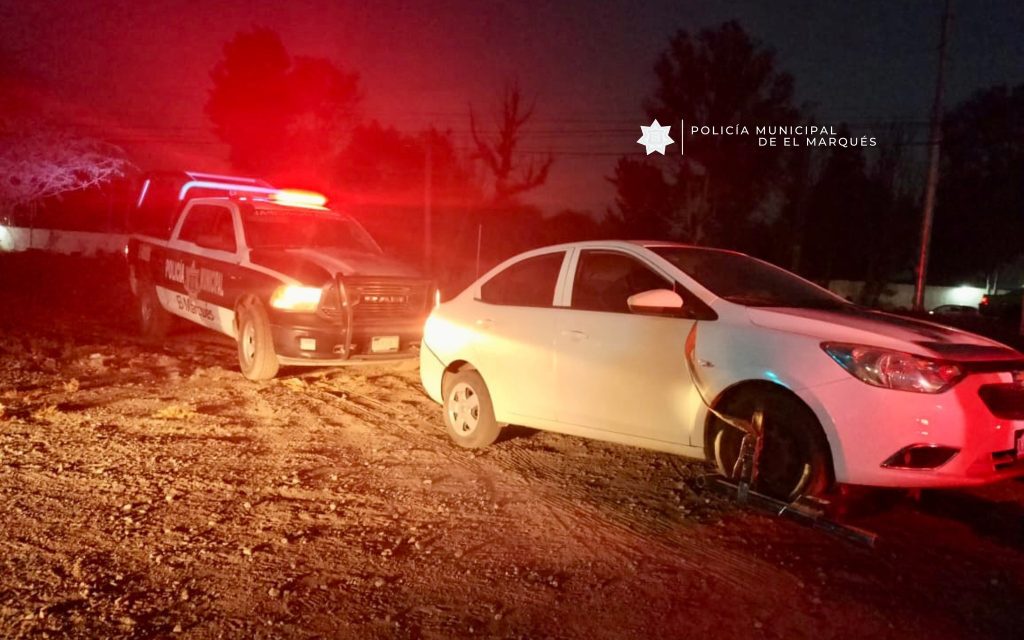 Cuatro detenidos por robo de vehículo - Noticias de Querétaro