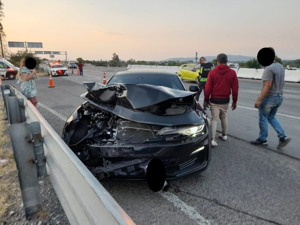 Fuerte accidente en la carretera 57 - Noticias de Querétaro