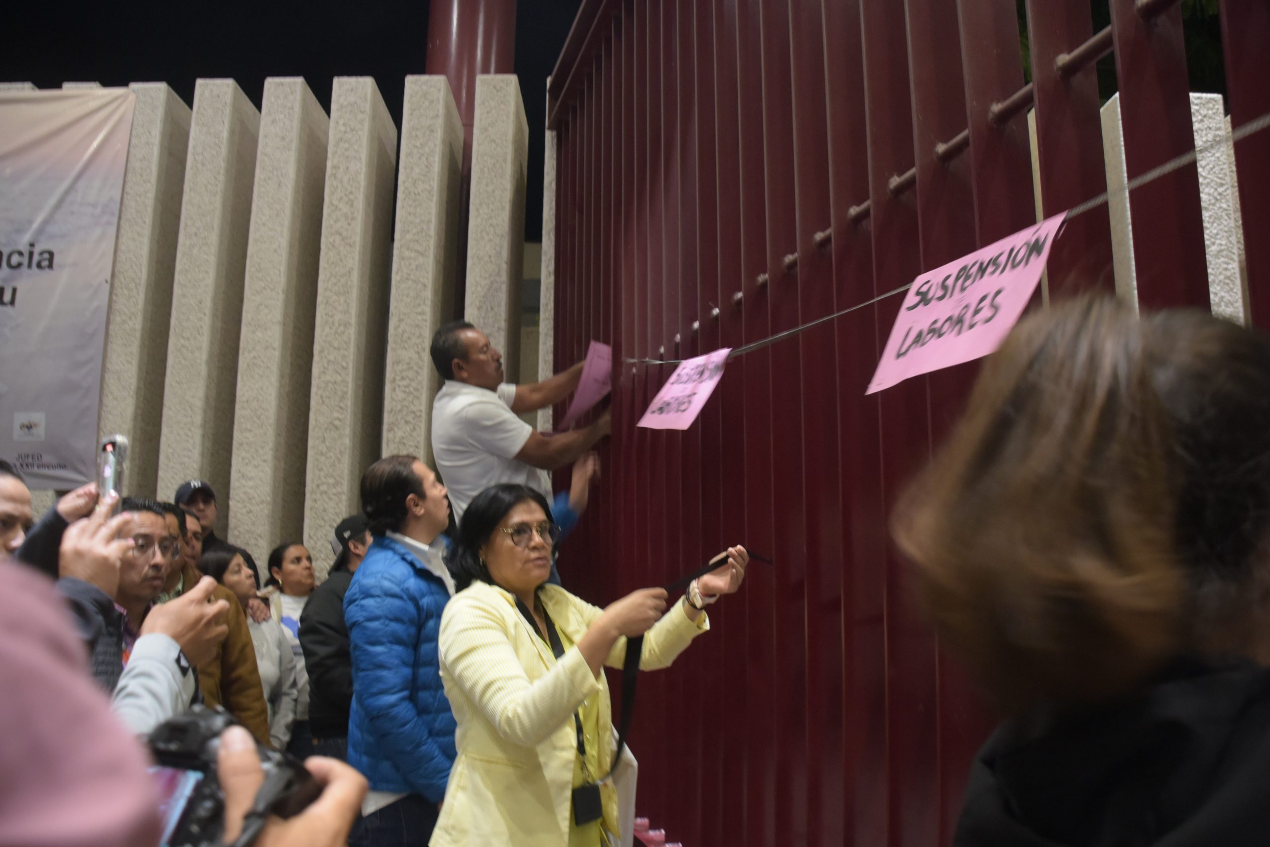 Paro indefinido en el Poder Judicial - Noticias de Querétaro