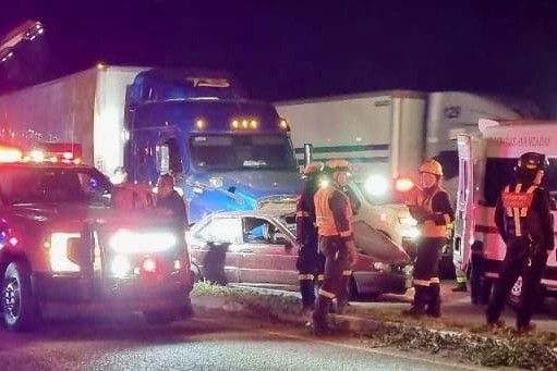 UN muerto en fuerte percance (3)