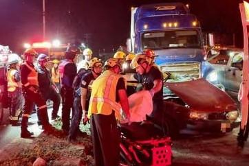 UN muerto en fuerte percance (2)