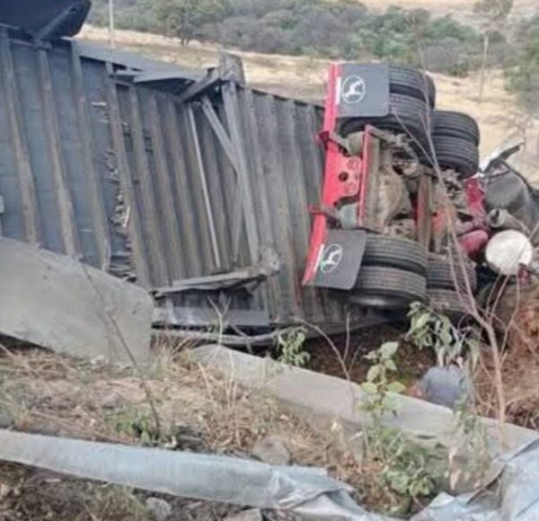 Operador de tracti pierde la vida tras colisionar contra un árbol (3)