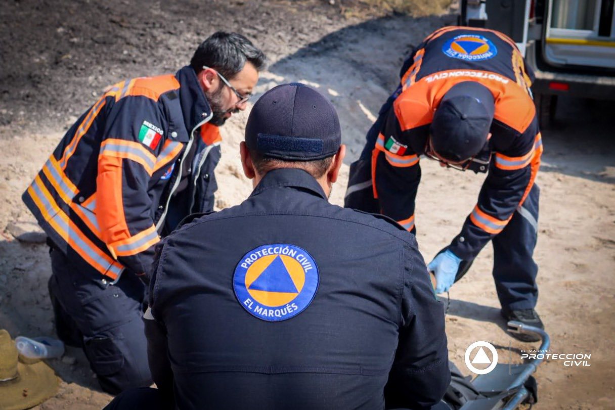 Trabajador cayó de 5 metros de altura en una obra - Noticias de Querétaro