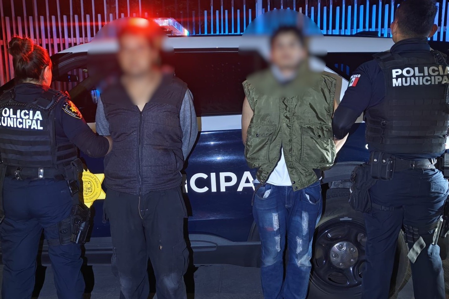 Detienen a dos por robo a transeúnte - Noticias de Querétaro