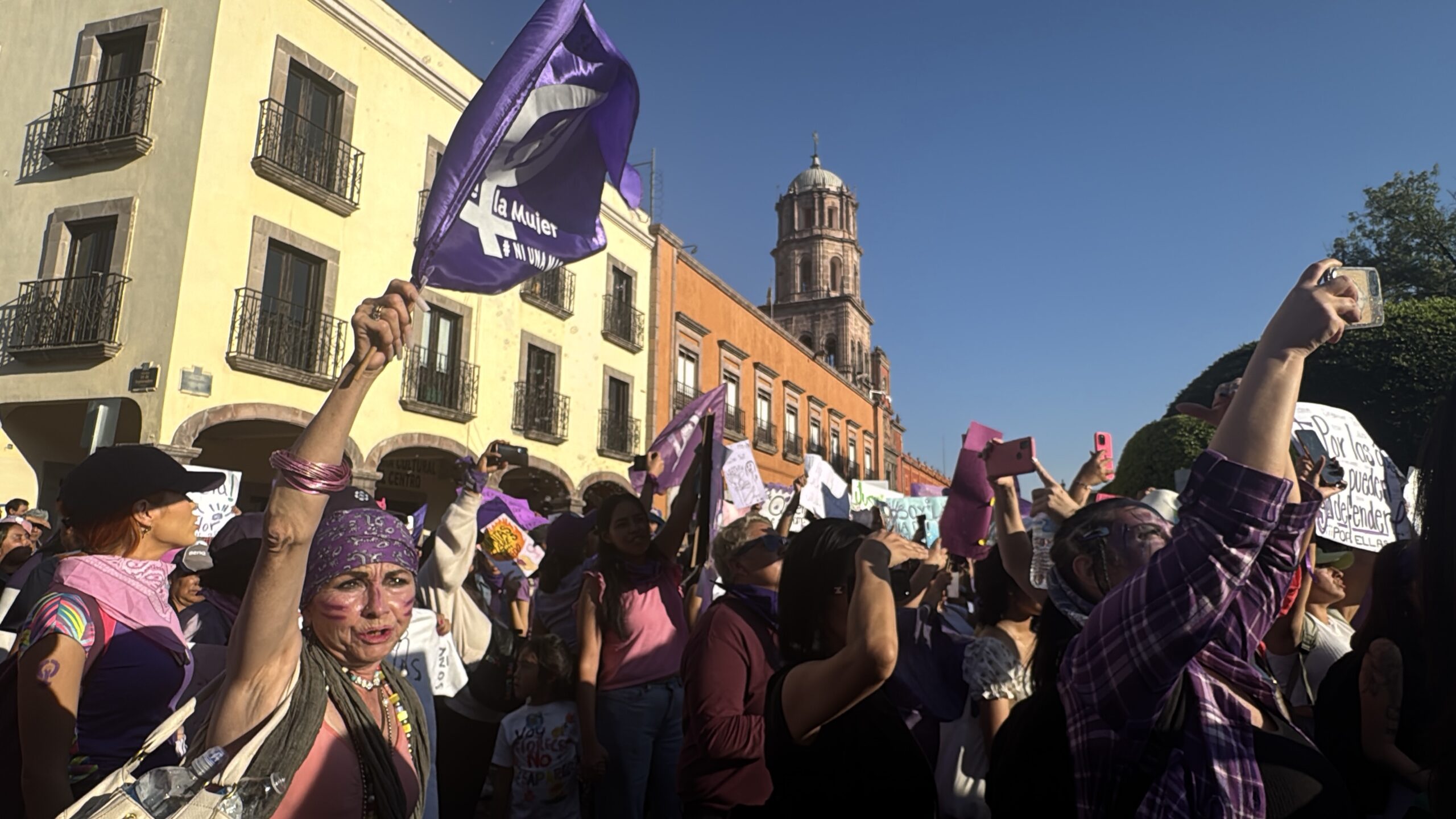 Convocan colectivas feministas a marcha del 8M - Noticias de Querétaro