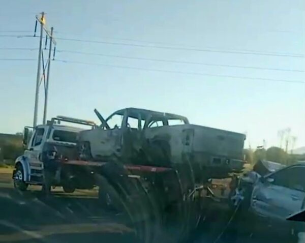 Conductor muere calcinado tras choque en la carretera a SLP - Noticias ...