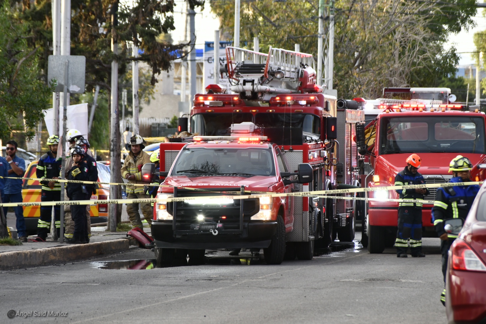 Fuga de gas LP genera evacuación y cierre en la avenida Revolución de ...