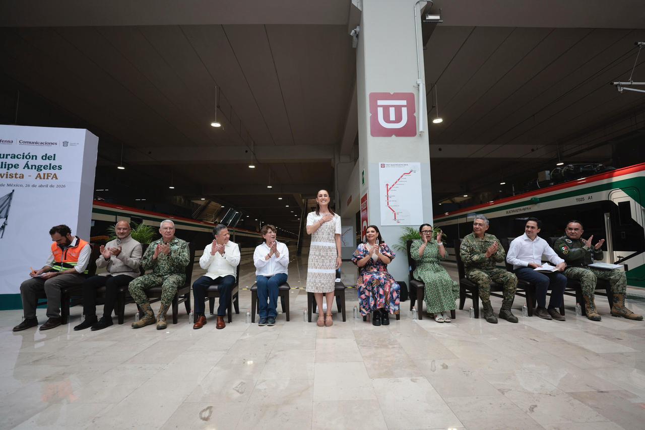 260426 CSP INAUGURACIÓN TREN FELIPE ÁNGELES, BUENAVISTA-AIFA 5
