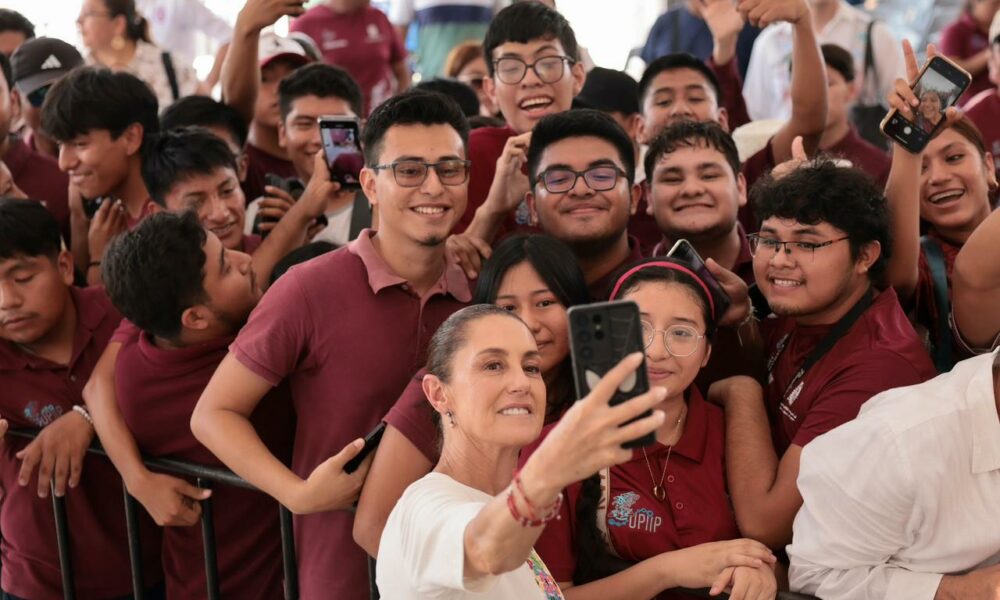 Historic inauguration of the Nichupté bridge, scholarships and land restitution: President Claudia Sheinbaum culminates tour in Quintana Roo, State of Mexico and Chiapas