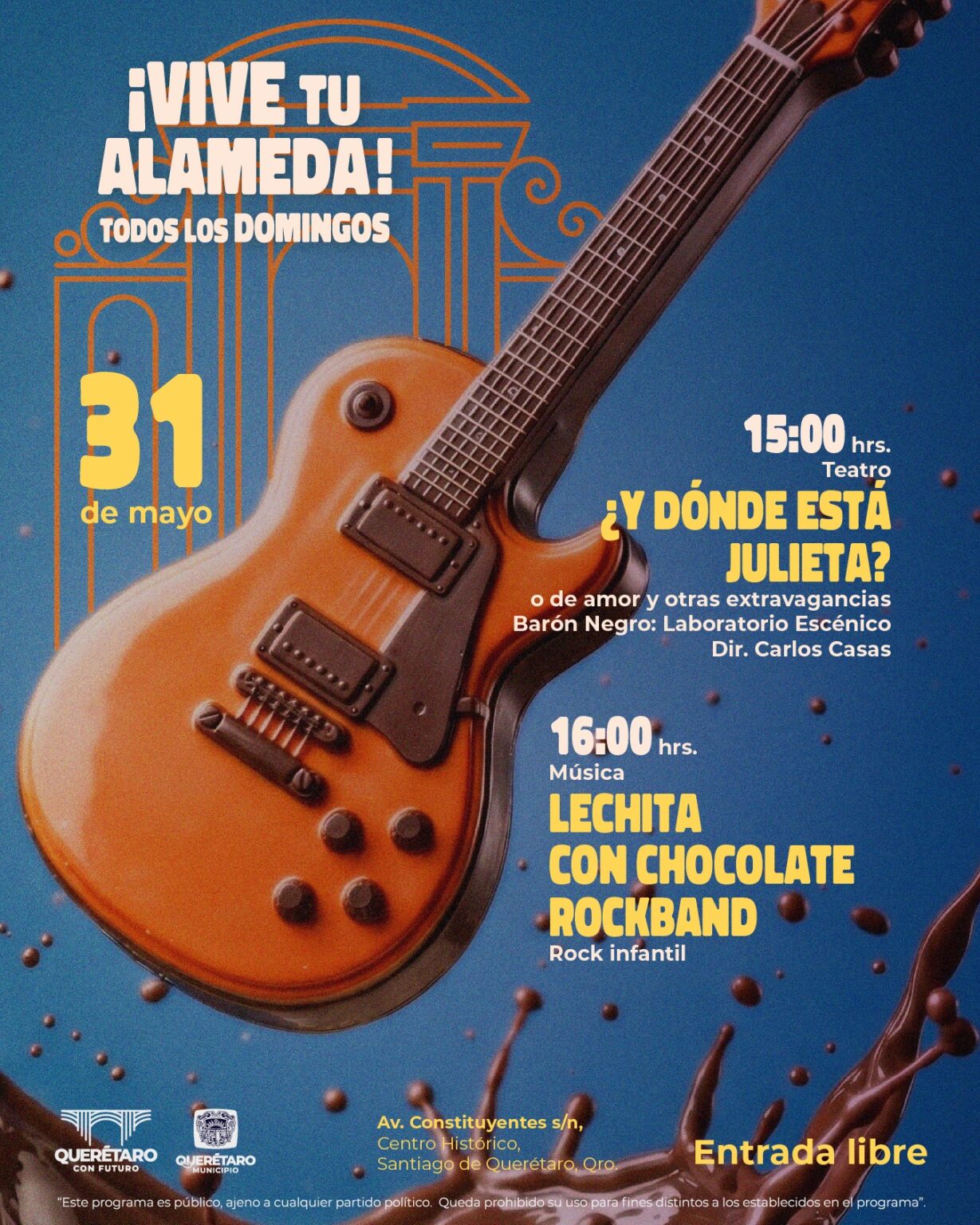 Ofrecerá Querétaro callejoneada, teatro y rock en el Centro Histórico ...