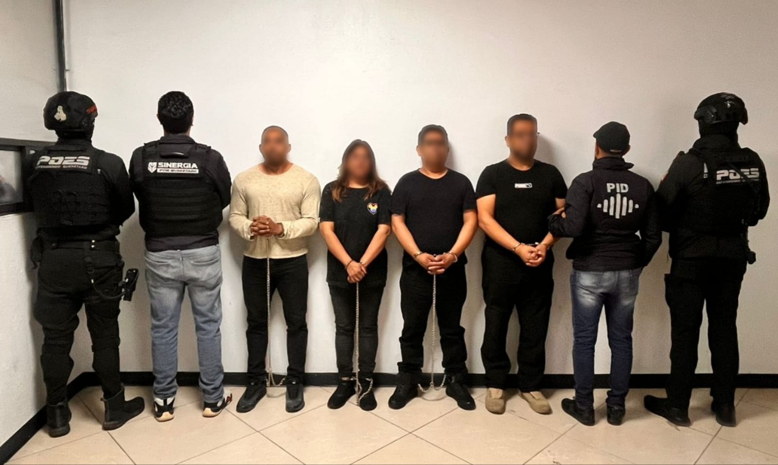 Siete detenidos por robo y privación ilegal de la libertad de una mujer ...